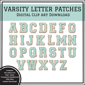 Varsity Letter Patches