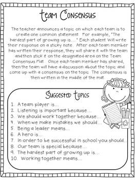 Team Building Activities by Diary of a 5th Grade Teacher | TpT
