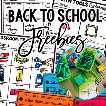 Preview of Back to School Games | Team Building Activities FREEBIE