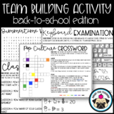 Team Building Activity - Back to School Edition