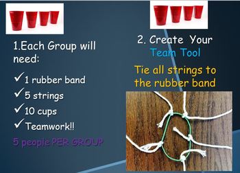 Preview of Team Building Cup Activity