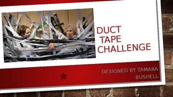 Preview of Team Building - Duct Tape Challenge