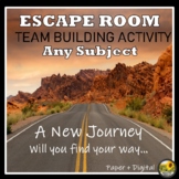 NO PREP Team Building Escape Room ⭐ {ANY SUBJECT} V