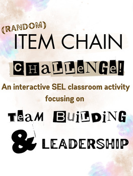 Preview of Team Building + Leadership Interactive Icebreaker/SEL Lesson