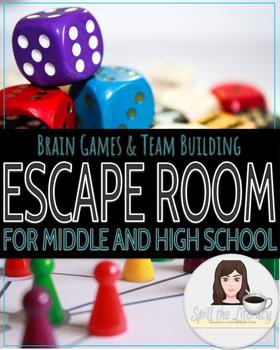 Preview of Team Building and Brain Games Escape Room