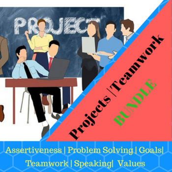 Preview of Team Building and Project work Bundle - Collaboration / Teamwork skills