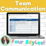 Team Communication/Student Check-in Form