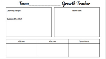 Preview of Team Growth Tracker!