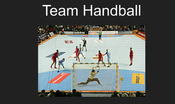 Preview of Team Handball Powerpoint/Kahoot and Guided Notes