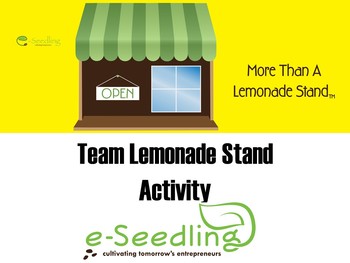 Preview of Team Lemonade Stand Activity