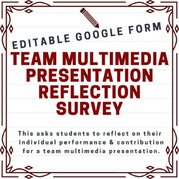 Preview of Team Multimedia Presentation Individual Reflection