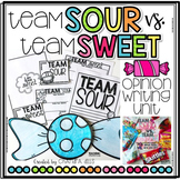 Team Sour vs. Team Sweet! An Opinion Writing Activity!