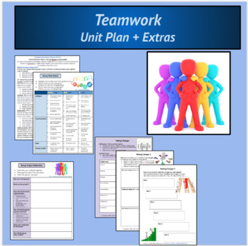 Preview of Team Work Inquiry Unit Plan & Bundle - Social Studies - Health - SEL IB PYP