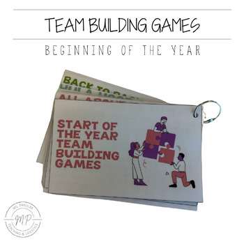 Preview of Teambuilding Games