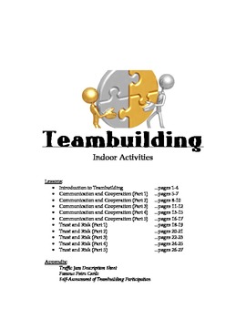 Preview of Teambuilding Unit for PE - Indoor Activities