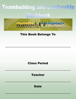 Preview of Teambuilding and Leadership Workbook