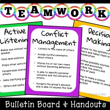 Preview of Teamwork Bulletin Board