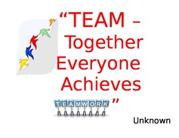 Teamwork Bulletin Board Quotes by Confident Counselor Educational Resources