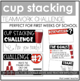 Teamwork Challenge | Cup Stacking | Back to School STEM Activity