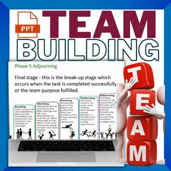 Preview of Teamwork in the Workplace - PowerPoint and Activities - Editable