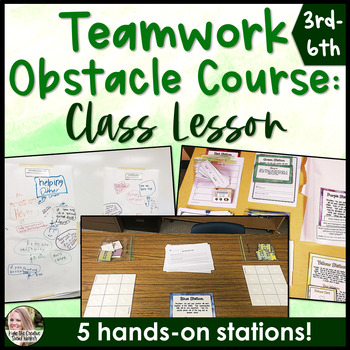 Preview of Teamwork & Cooperation Obstacle Course Class Lesson | Counseling Centers