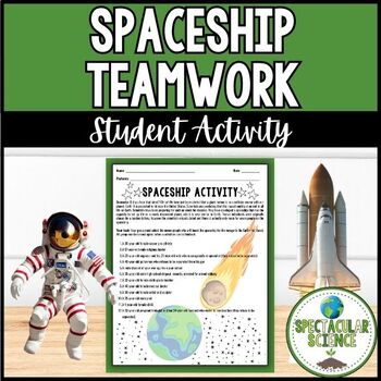 Preview of Teamwork Icebreaker Spaceship Activity
