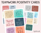 Teamwork Positivity Cards, Teambuilding, team success, Sta