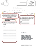Teamwork and Cooperation Adventure Worksheet With due date