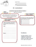 Teamwork and Cooperation Adventure Worksheet without due date 1