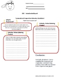 Teamwork and Cooperation Adventure Worksheet without due date 2