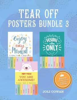 Preview of Tear Off Poster Bundle 3