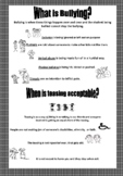Poster:Teasing vs Bullying