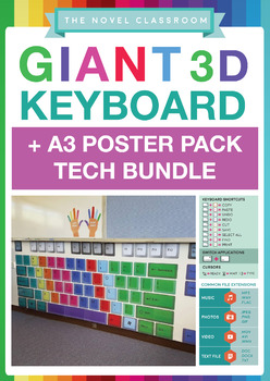 Preview of Tech Bundle - 3 Giant Keyboards + 3 Posters (for PC + Chromebook + Mac)
