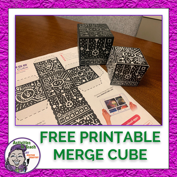 Preview of Tech Integration: Printable MERGE Cube