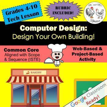 Preview of STEM Activity Design Your Own Building! | Middle School Technology