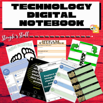 Preview of Tech Related Digital Notebook (DINB)