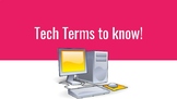 Tech Terms to Know! Introductory Google Slides on Technolo