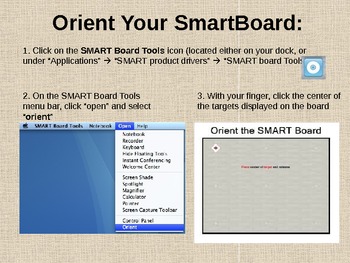 Preview of Tech Tips for Mac - Orient Your Smartboard!