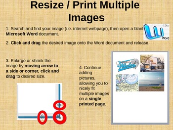 Preview of Tech Tips for Mac - Printing Multiple Images on One Page!