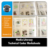 MEDIA LITERACY - Technical Codes Worksheets
