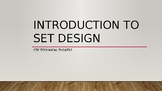 Technical Theatre - Introduction to Set Design