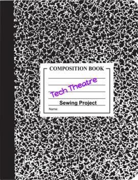 Preview of Technical Theatre Online Sewing Interactive Notebook