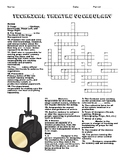 Technical Theatre Word Search (Sub Work, Class Work, Theat
