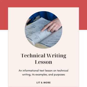Preview of Technical Writing Lesson - Informational Texts | 3 Types of Writing + Project