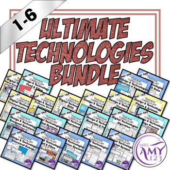 Preview of Technologies Australian Curriculum Ultimate Bundle