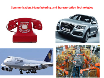 Preview of Technologies: Communication, Manufacturing, and Transportation