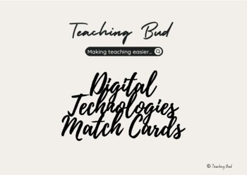 Preview of Technologies Match Cards