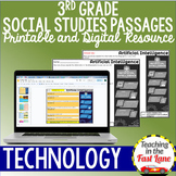 Technology - 3rd Grade Social Studies Reading Comprehensio