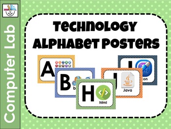 Preview of Technology Alphabet Posters