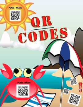 Preview of Technology Assignment:  SUMMER QR CODE: POETRY